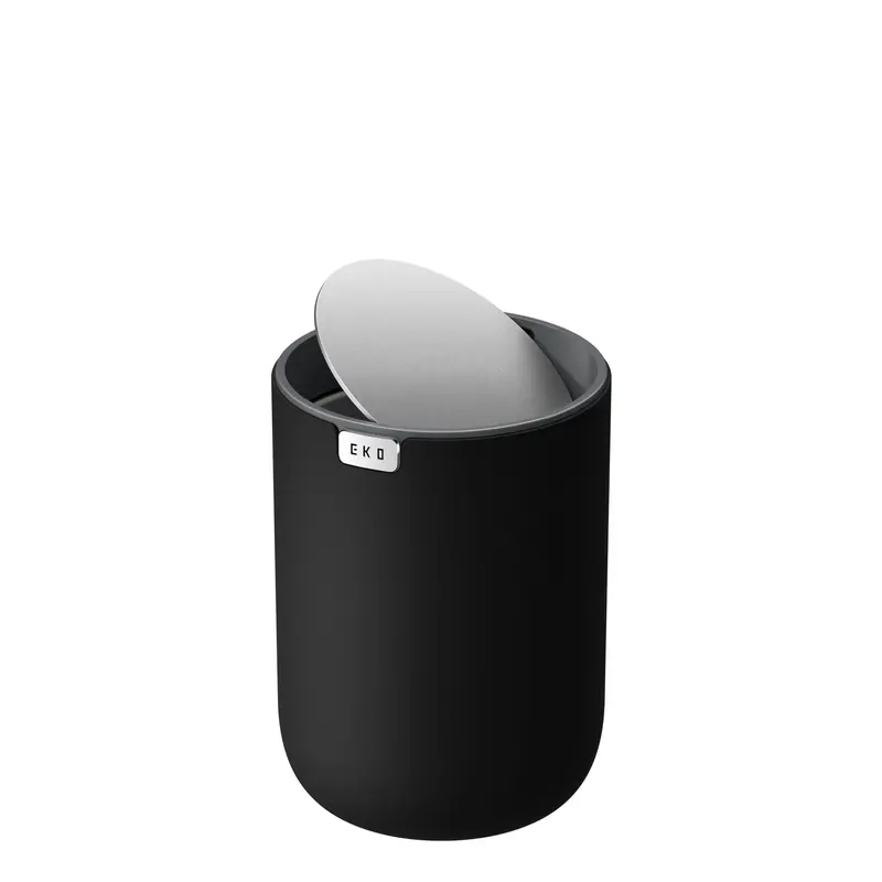 Fandy Swing-Top Table Bin – Black, 2.2L (0.58 Gal) 1