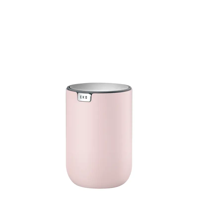 Fandy Swing-Top Table Bin – Pink, 1.5L (0.4 Gal) 1