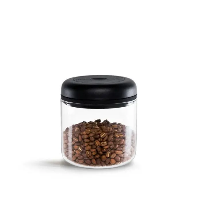 Fellow Atmos 0.7L Clear Glass Vacuum Canister – Transparent Airtight Option 1
