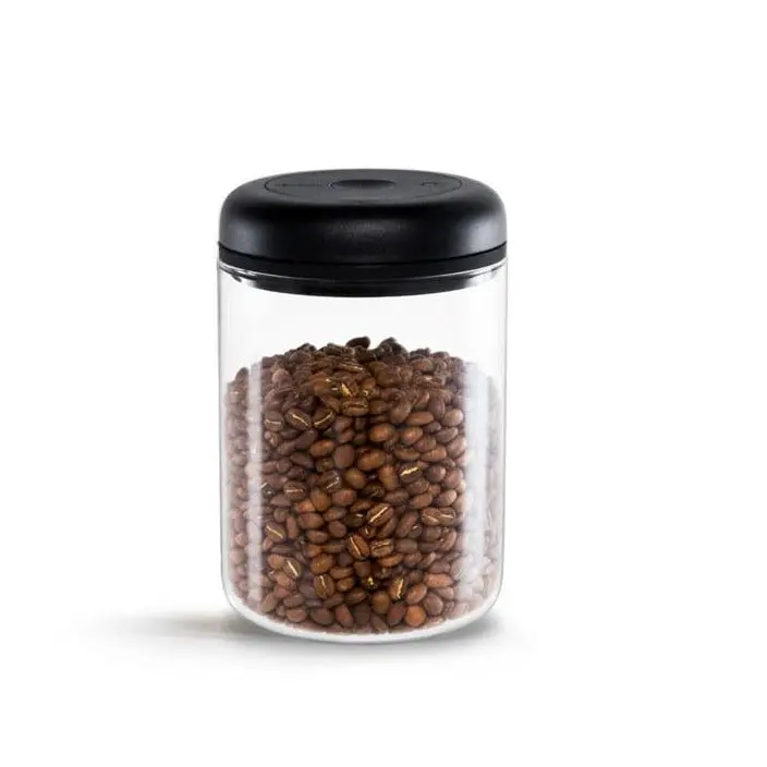 Fellow Atmos 1.2L Clear Glass Vacuum Coffee Canister – Airtight Storage 1