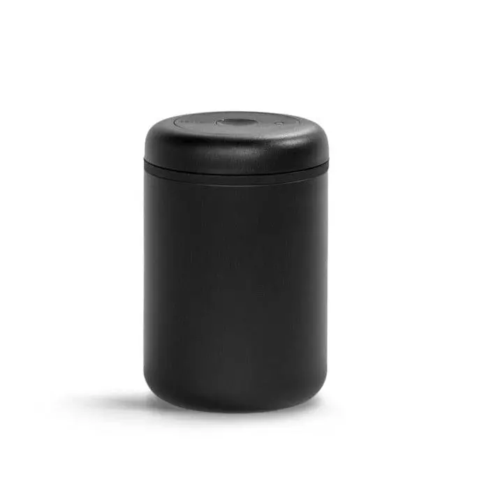 Fellow Atmos 1.2L Vacuum-Seal Coffee Canister – Matte Black Stainless Steel 1