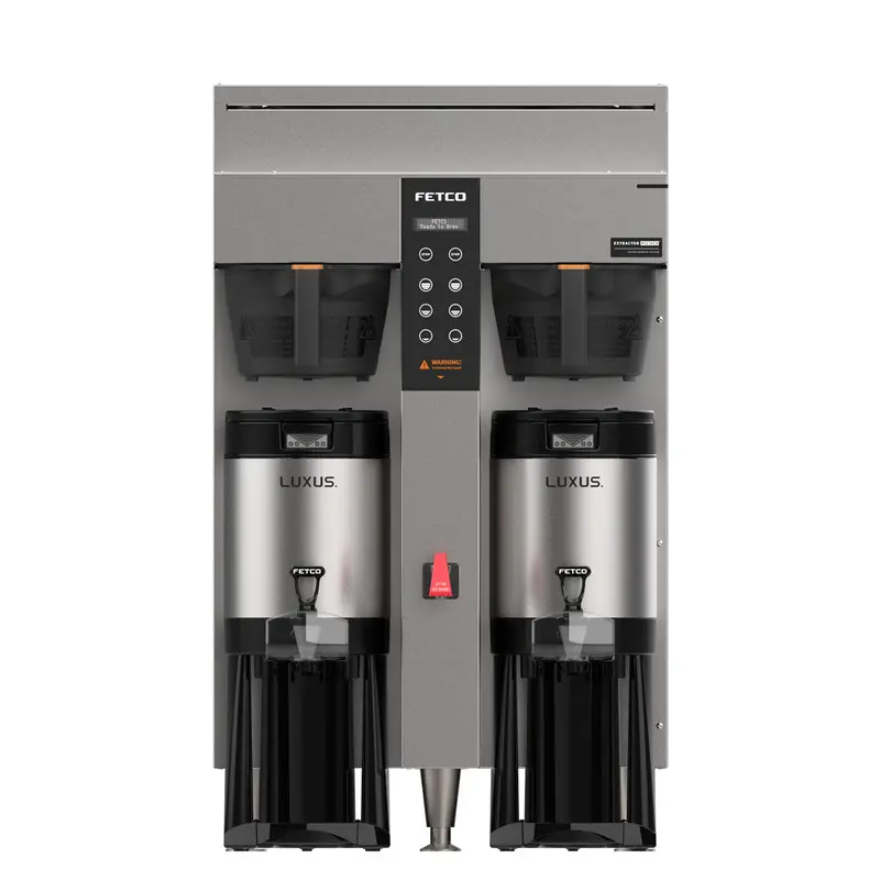 Fetco Cbs-1252 Plus Twin-Station Airpot Coffee Brewer – 208–240V Dual Phase 1