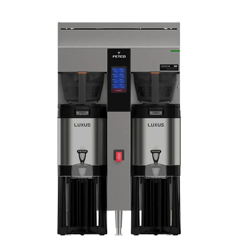 Fetco Cbs-2242 Ng Twin-Station Airpot Coffee Brewer – 208–240V 1
