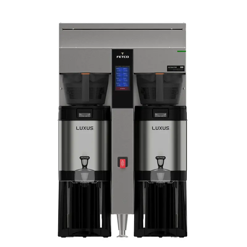 Fetco Cbs-2252 Ng Twin-Station Airpot Coffee Brewer – 208–240V Dual Phase 1