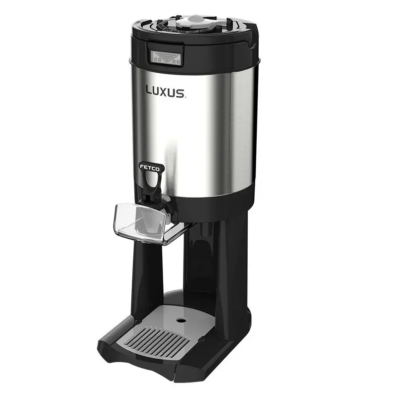 Fetco L4D-10 Luxus 1-Gallon Thermal Coffee Dispenser With Stand 1