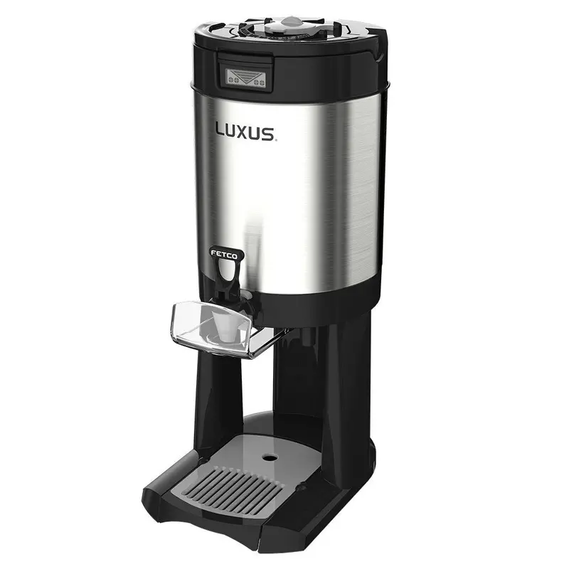 Fetco L4D-15 1.5-Gallon Thermal Coffee Dispenser With Integrated Stand 1