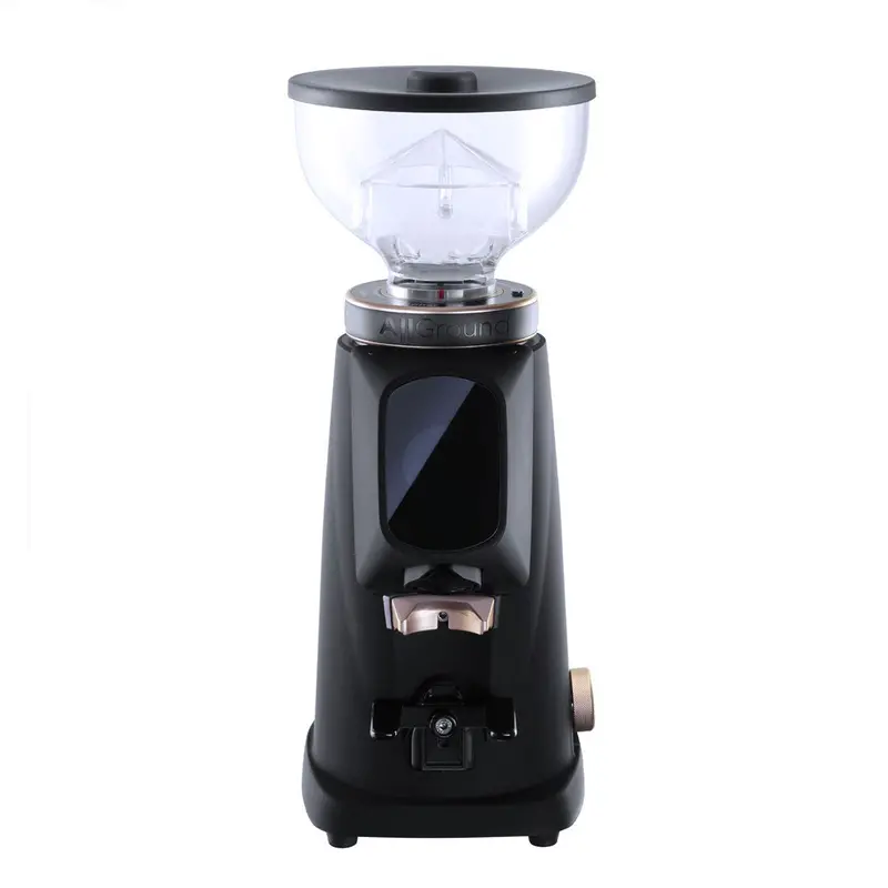 Fiorenzato Allground Home Grinder – Black With Rose Gold Trim 1