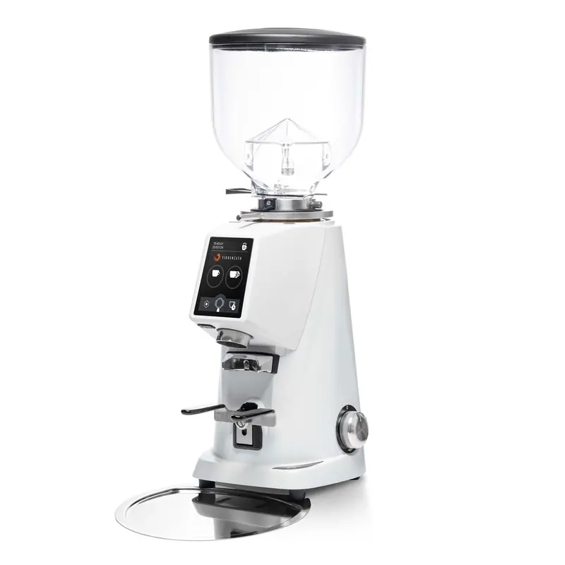 Fiorenzato F4 Evo On-Demand Espresso Grinder – Glossy White Finish 1