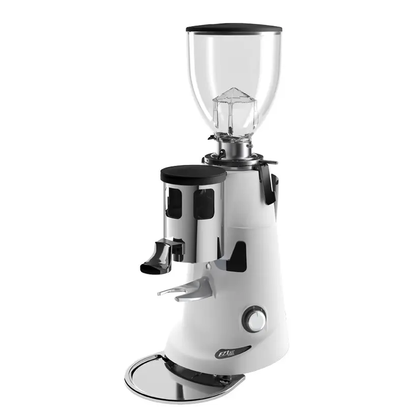Fiorenzato F71 Ak Pro Manual Doser Espresso Grinder – Arctic White 1