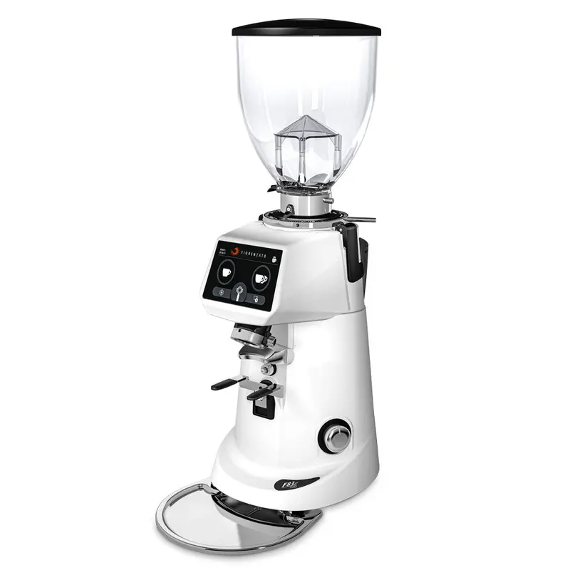 Fiorenzato F83 E Pro On-Demand Espresso Grinder – White Finish 1