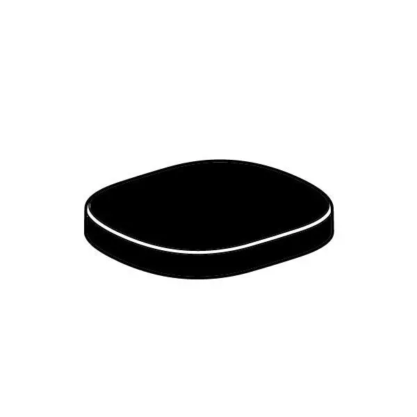Fiorenzato Pietro Black Hopper Lid (Part #900001513) 1