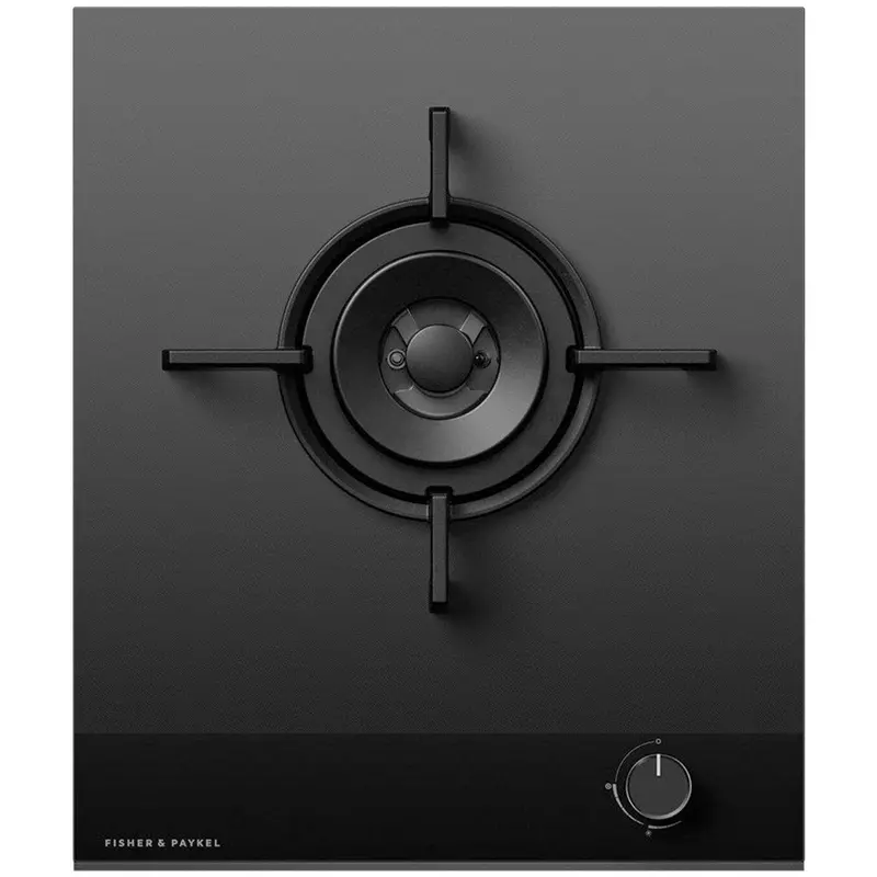 Fisher & Paykel Cg451Dlpgb4 Series 9 45Cm Single-Burner Gas-On-Glass Cooktop – Black 1
