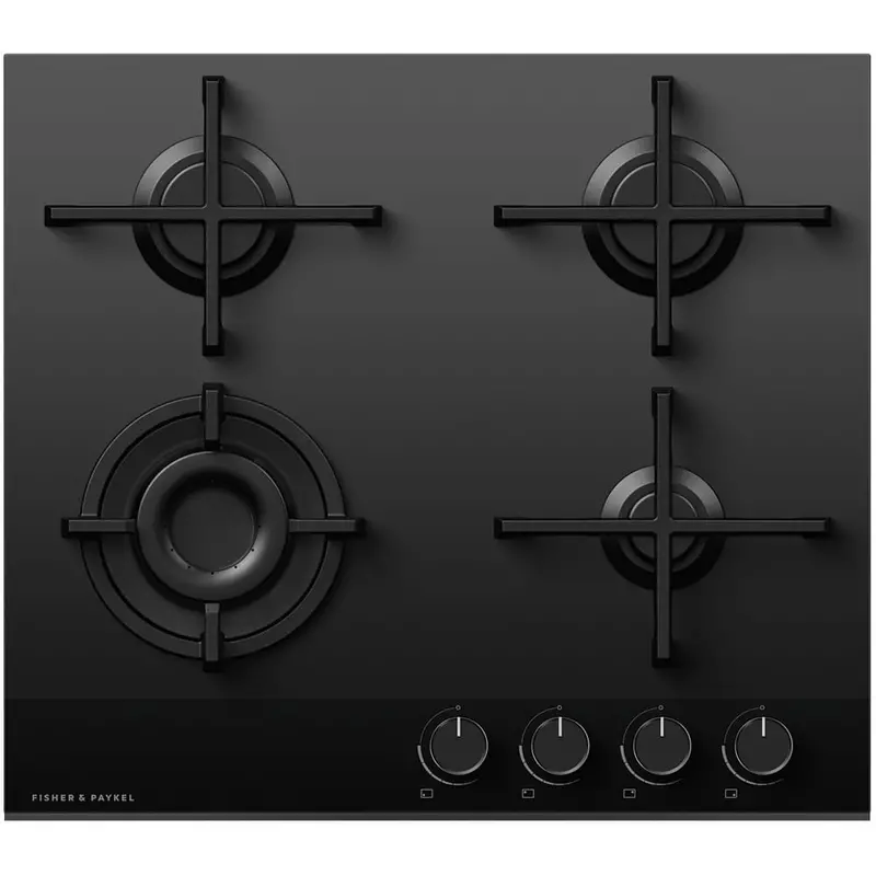Fisher & Paykel Cg604Dnggb4 Series 9 60Cm Four-Burner Gas Cooktop – Black 1