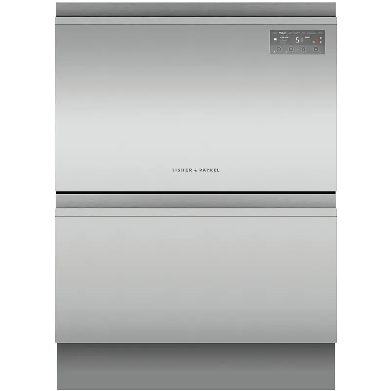 Fisher & Paykel Dd60D2Hnx9 Series 7 Integrated Double Dishdrawer Dishwasher – 12-Place Setting, Stainless Front 1
