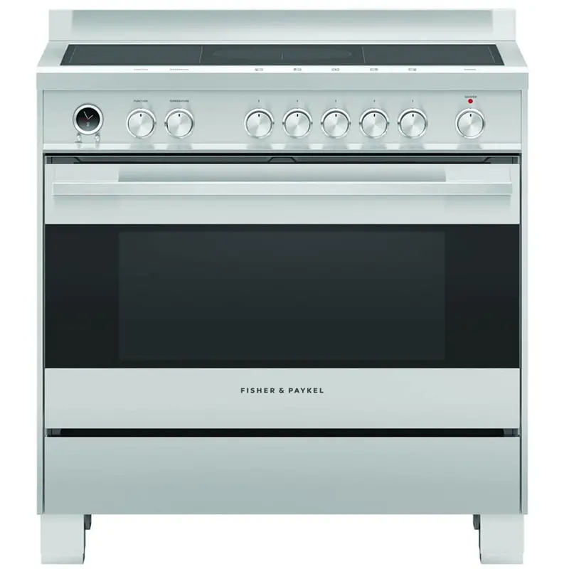 Fisher & Paykel Or90Sdi6X1 Series 9 Induction Range Cooker – Pyrolytic Cleaning, Stainless Steel 1