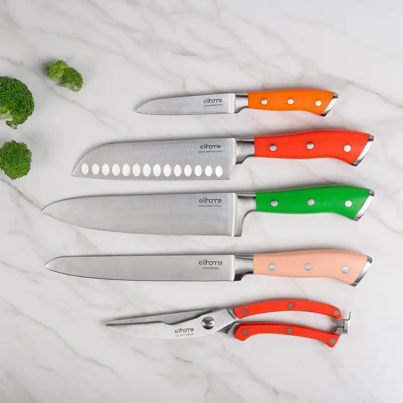 Five-Piece Professional Chef’S Knife Collection 1