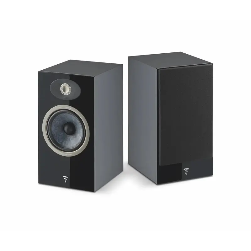 Focal Theva N1 Bookshelf Speakers (Pair) – Sleek Black Design 1