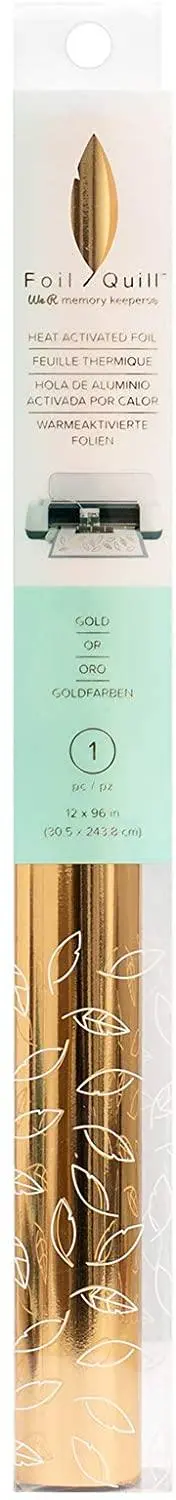 Foil Quill Refill Roll – Heat-Activated Metallic Foil 1