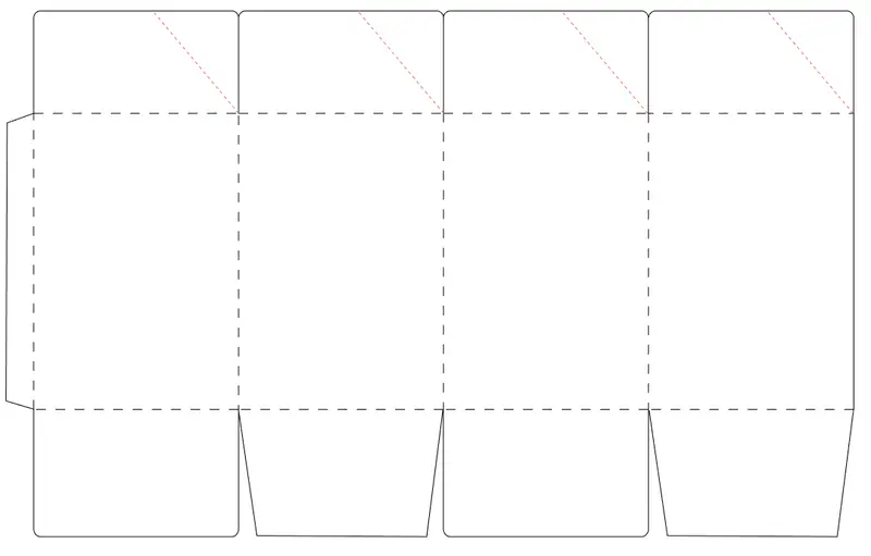 Foldable Gift Box Template – S4E1 1