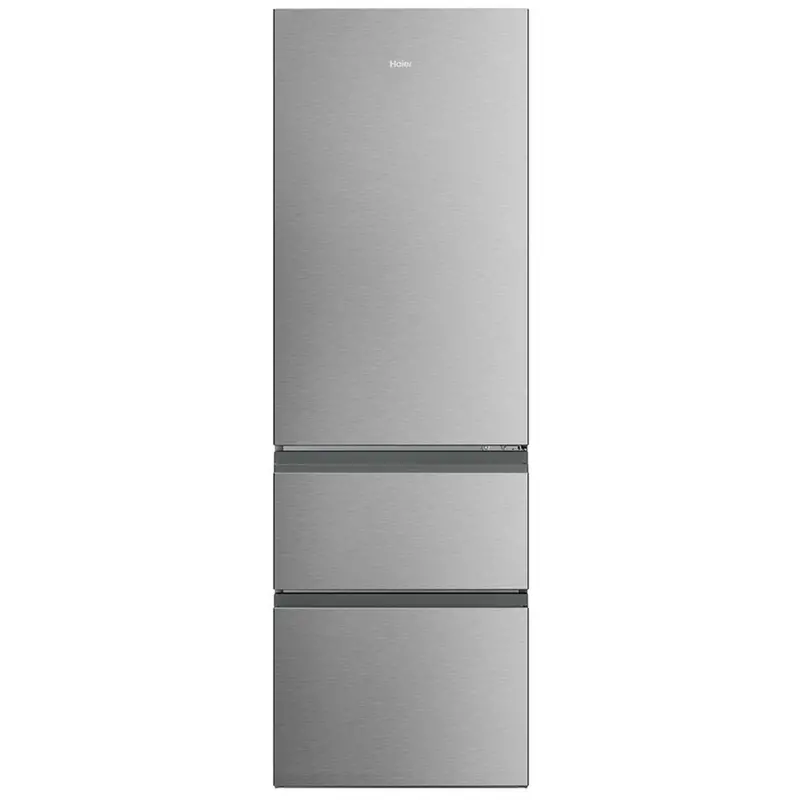 Haier Htr3618Dnmm 60/40 Freestanding Total No-Frost Fridge Freezer – Stainless Steel 1