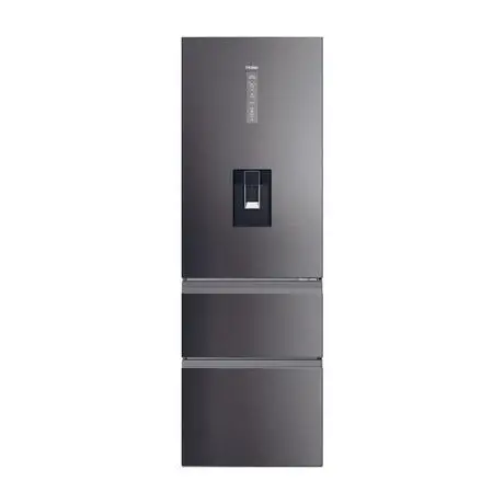 Haier Htw5618Ewmp Frost-Free Fridge Freezer – Dark Inox Finish 1