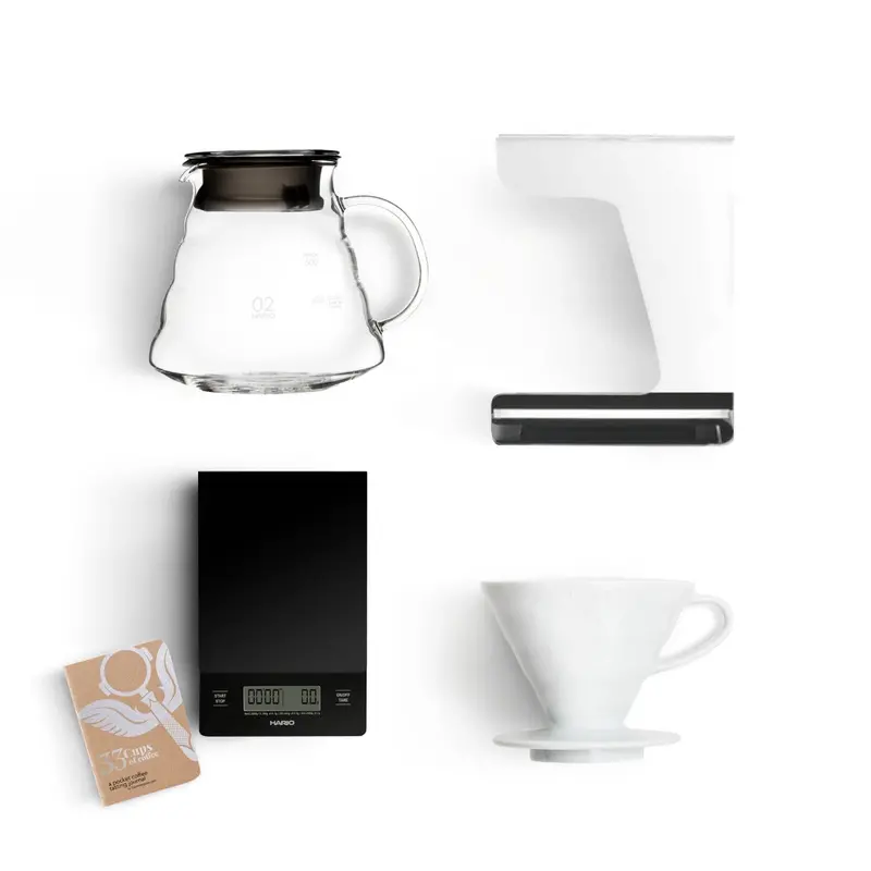 Hario Flex Pour-Over Coffee Kit – Adjustable Dripper System 1