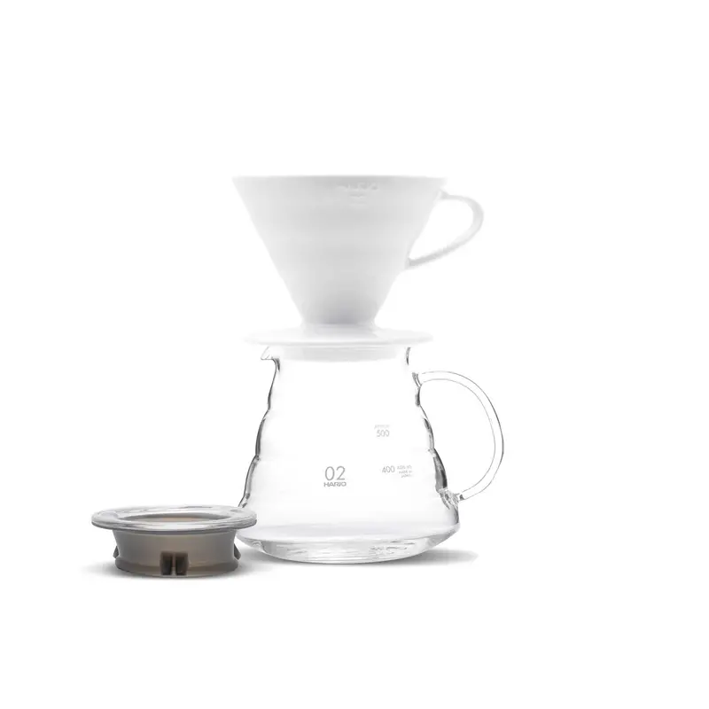 Hario V60 02 Ceramic Pour-Over Coffee Set – Pro-Grade Brew Bundle 1