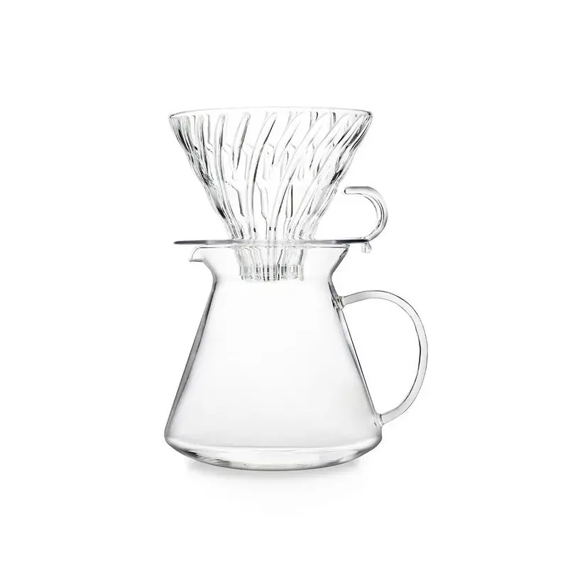 Hario V60 02 Glass Pour-Over Kit – Minimalist Design 1