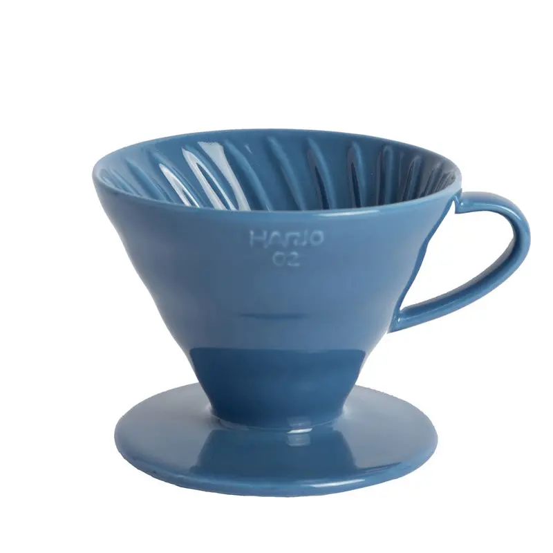 Hario V60 Ceramic Coffee Dripper Size 02 – Light Blue Glaze 1