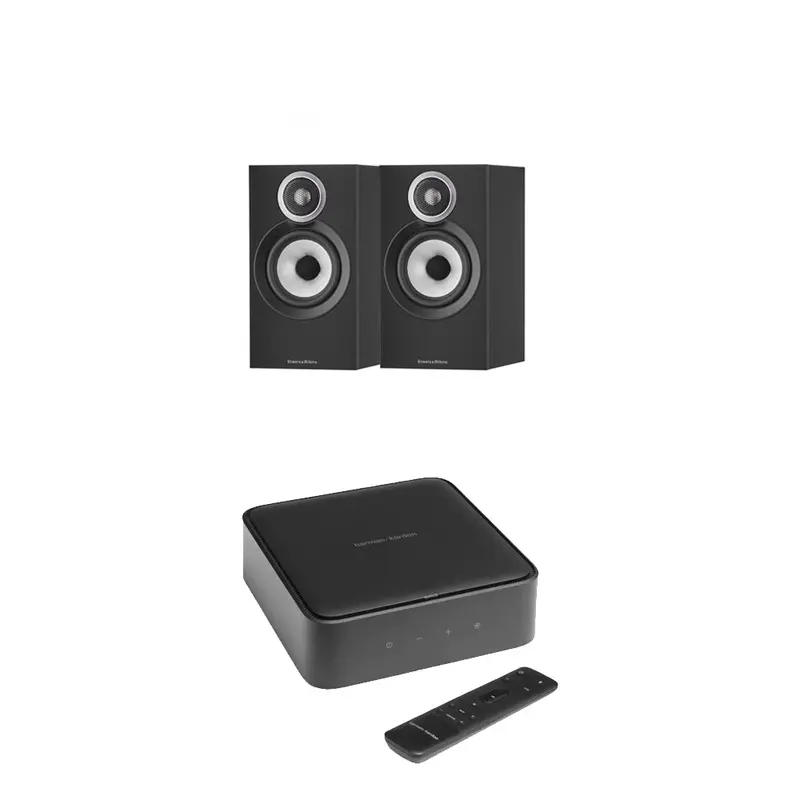 Harman Kardon Citation Amp + Bowers & Wilkins 607 S3 Speakers – Black Hi-Fi Bundle 1