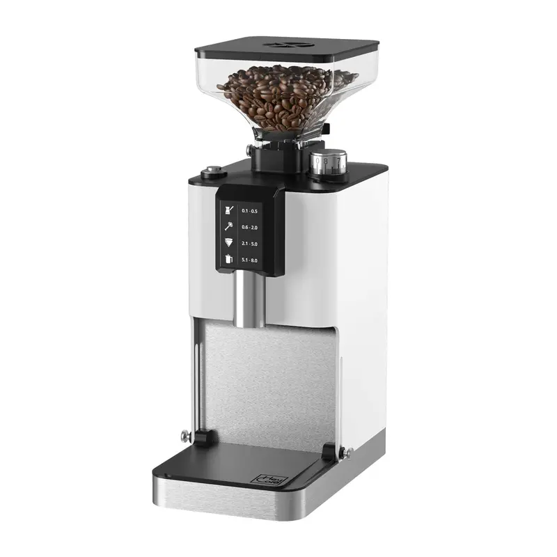 Heycafé Jack Versatile Coffee Grinder – Sleek White Design 1