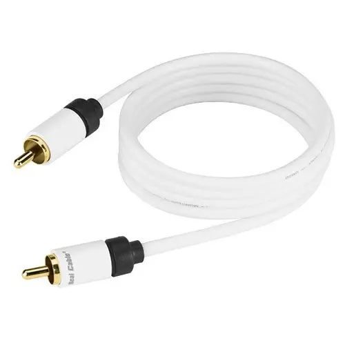 High-Fidelity Rca Subwoofer Cable With Gold-Plated Connectors – 1M 1