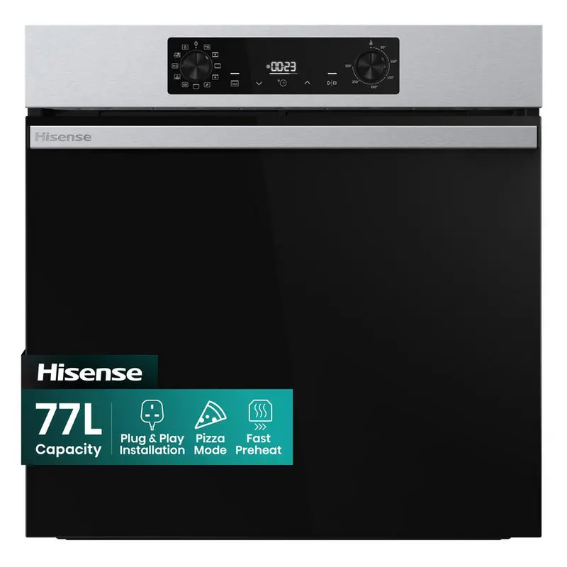 Hisense Bi622Axpguk Hi4 59.5Cm Built-In Single Oven – Stainless Steel 1