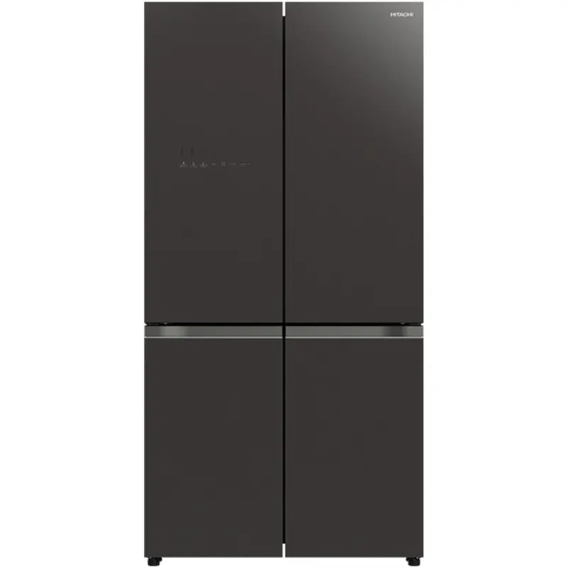 Hitachi Rwb640Vgb1Gmg 638L Four-Door Refrigerator With Vacuum Compartment – Glass Grey 1