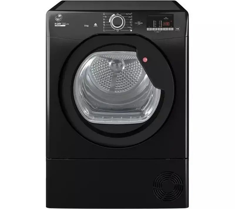 Hoover Hle C9Dgb H-Dry 300 Lite 9Kg Condenser Tumble Dryer – Sleek Black Design 1