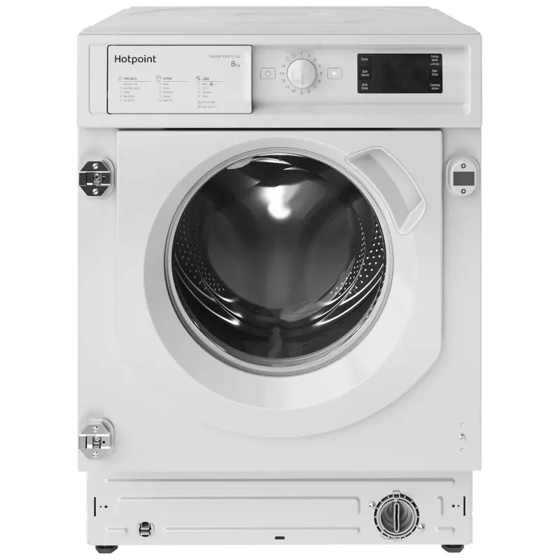 Hotpoint Biwmhg81485Uk Integrated Washing Machine – 8Kg, 1400 Rpm, White 1