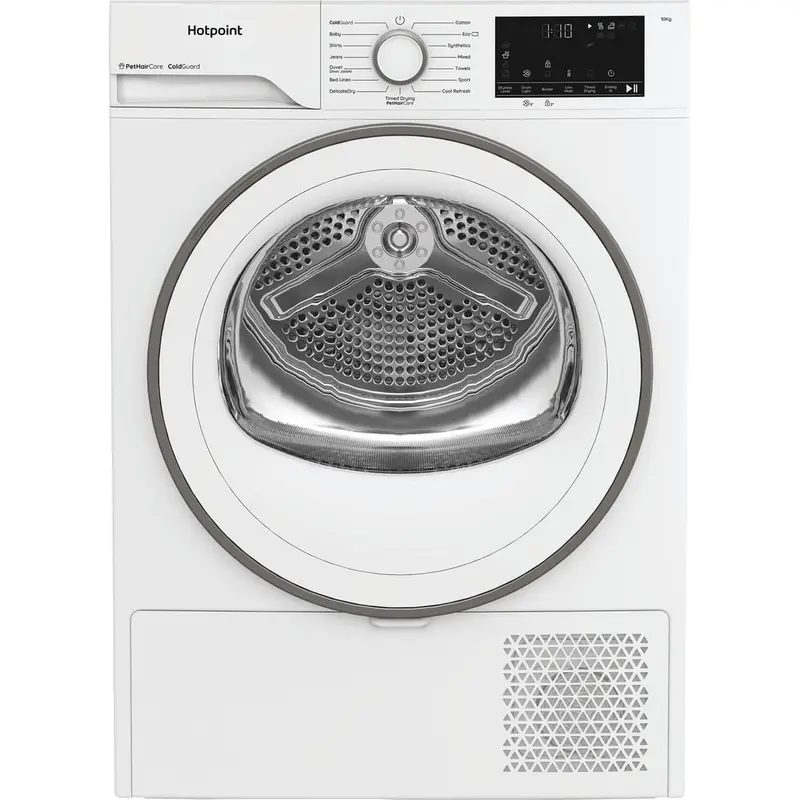 Hotpoint Chd103Mwwuk 10Kg Heat Pump Tumble Dryer – Pethaircare Function, White 1