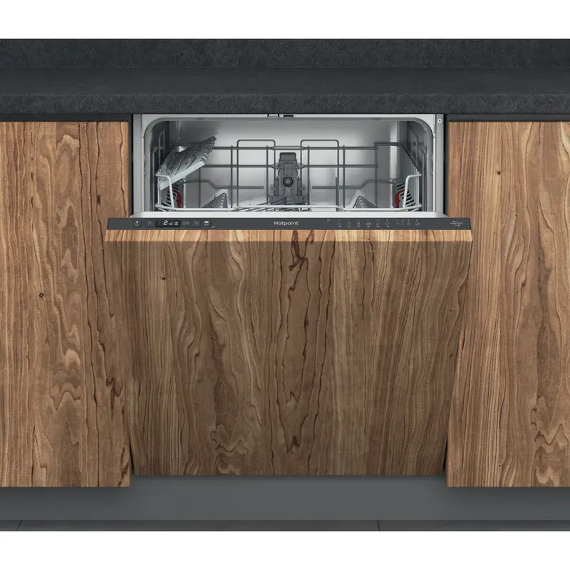 Hotpoint H2Ihd526Buk Integrated Dishwasher – 14-Place Settings, Black Finish 1