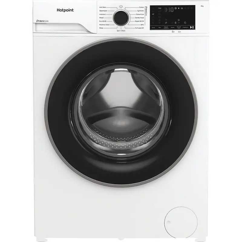 Hotpoint Hb93Careuk 9Kg Fabric Care Washing Machine – 1400Rpm, Pethaircare, White 1
