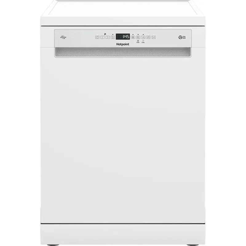 Hotpoint Hd7Fhp33 Full-Size Freestanding Dishwasher – 15-Place Settings, White 1