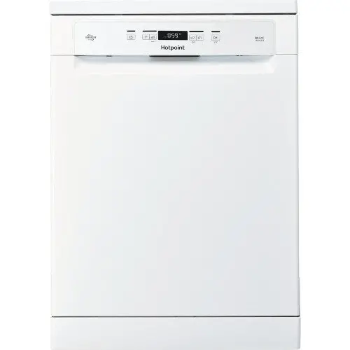 Hotpoint Hfc3C26Wcuk Freestanding Dishwasher – White, 14-Place Setting 1
