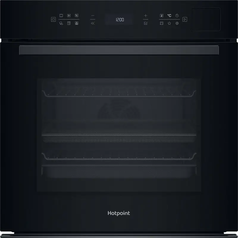 Hotpoint Hoi6A8Pt1Sbuk Built-In Single Oven – Pyrolytic Cleaning System, Matte Black 1