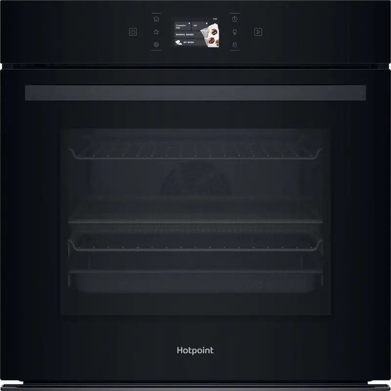 Hotpoint Hoi98Pt2Sbuk Built-In Fan Oven – Activemultiflow & Air Fry, Class 8 Efficiency, Black 1