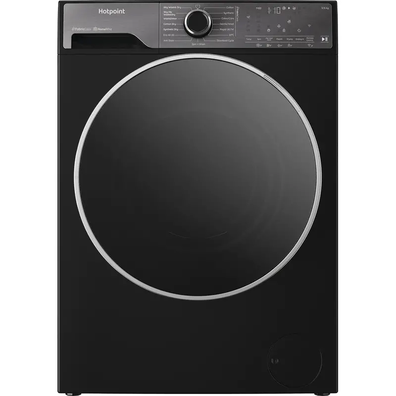 Hotpoint Hpd9693Bcareuk Washer Dryer – 9+6 Kg, 1400 Rpm, Fabric Care Pro, Black 1