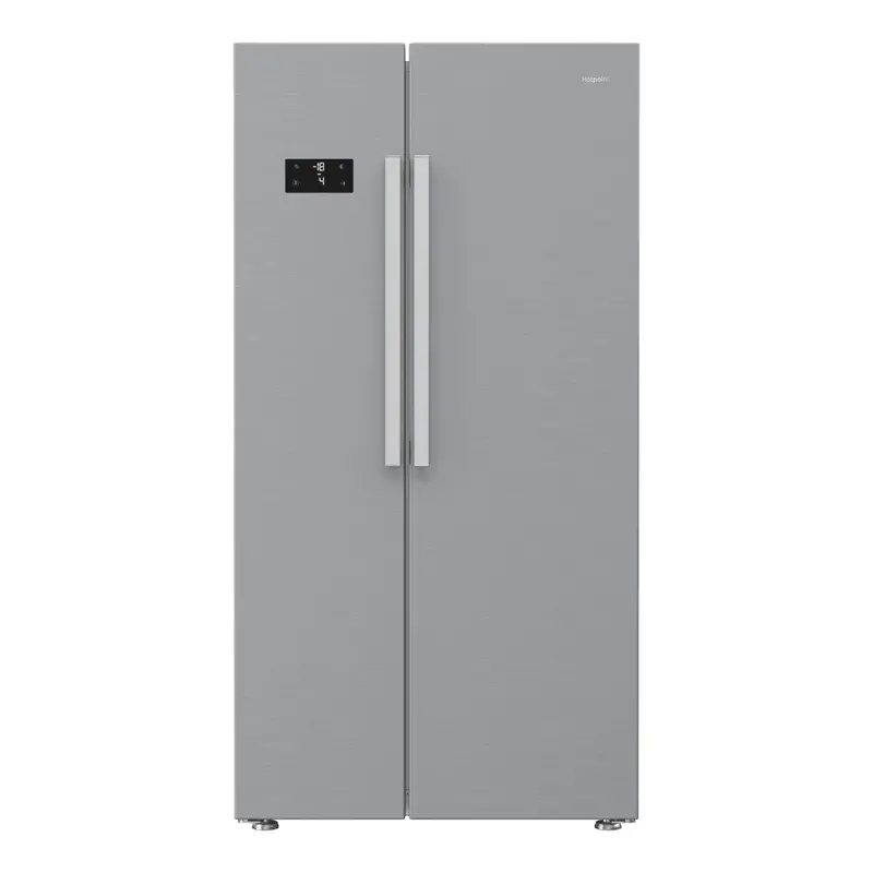 Hotpoint Hpg26592Xp4Uk Side-By-Side American Fridge Freezer – Dual No-Frost Silver Finish 1