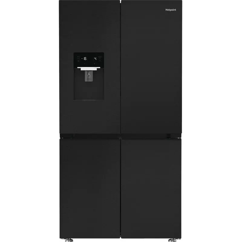 Hotpoint Hpgf6564Xk4Uk Triple-Door American Fridge Freezer – 656L No Frost, Vitalcare Dark Stainless Steel 1