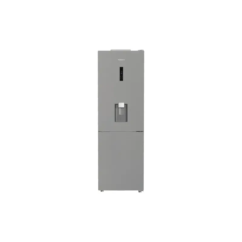 Hotpoint Hpk26363Wxp4Uk Freestanding Dual No Frost Fridge Freezer – Even Flow Cooling, Stainless Steel Finish 1