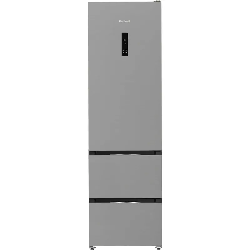 Hotpoint Hpkf5351Xp4Uk Dual No Frost Freestanding Fridge Freezer – Even Flow Air Distribution, Stainless Steel 1