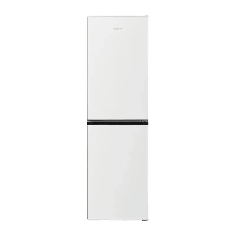 Hotpoint Hpkh1261W5Uk White Freestanding No Frost Fridge Freezer – 50/50 Split Layout With Bottle Rack 1