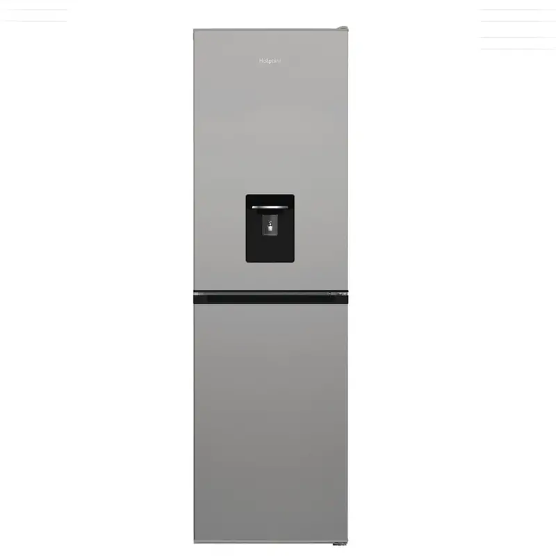 Hotpoint Hpkh1261Ws4Uk Freestanding 50/50 No Frost Fridge Freezer With Water Dispenser – Silver 1